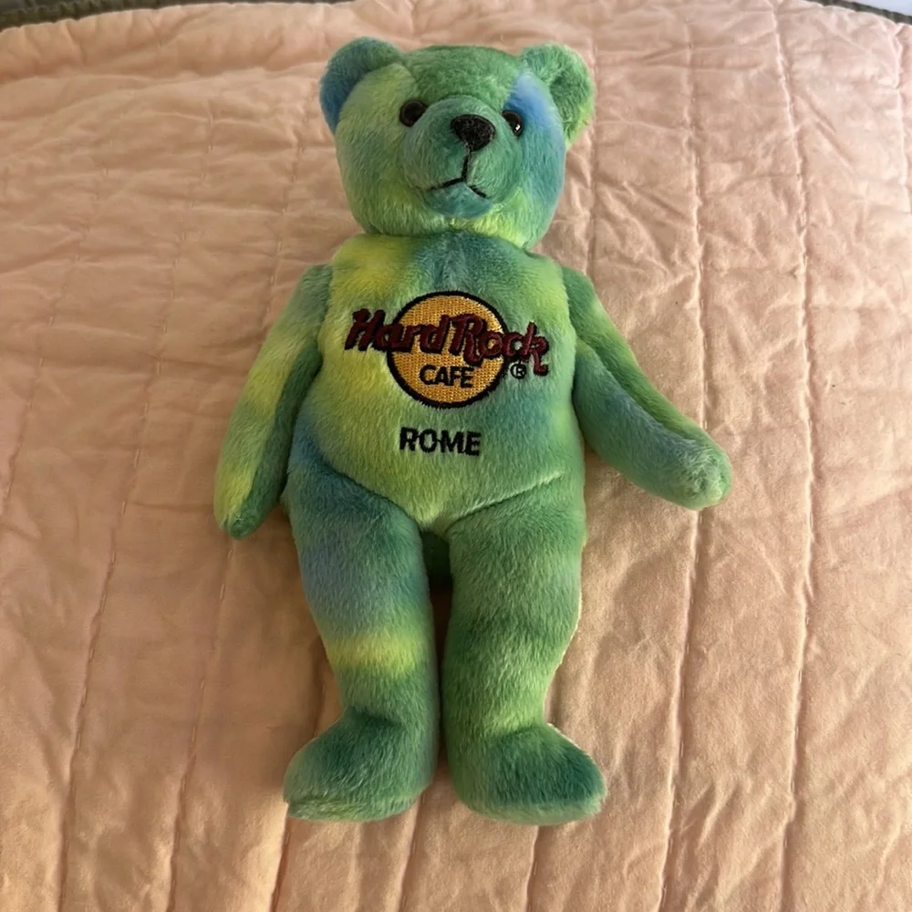 Vintage Hard Rock Cafe Rome 2001 Monty Beara Herrington’s Teddy Bear Club - Picture 4 of 6